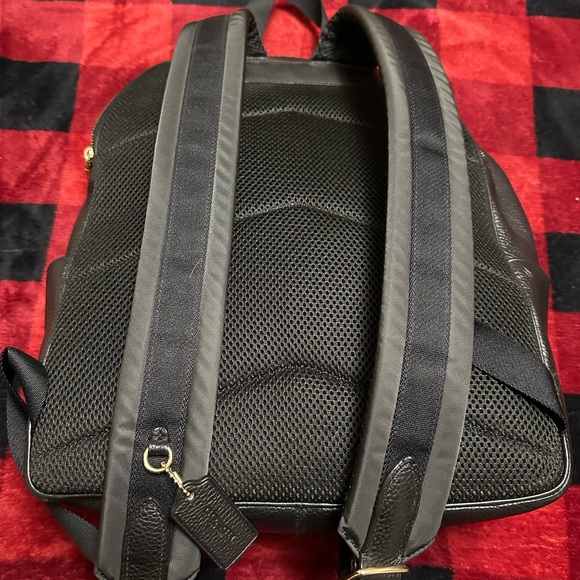 Coach Large Court Backpack Signature Canvas - Picture 4 of 5